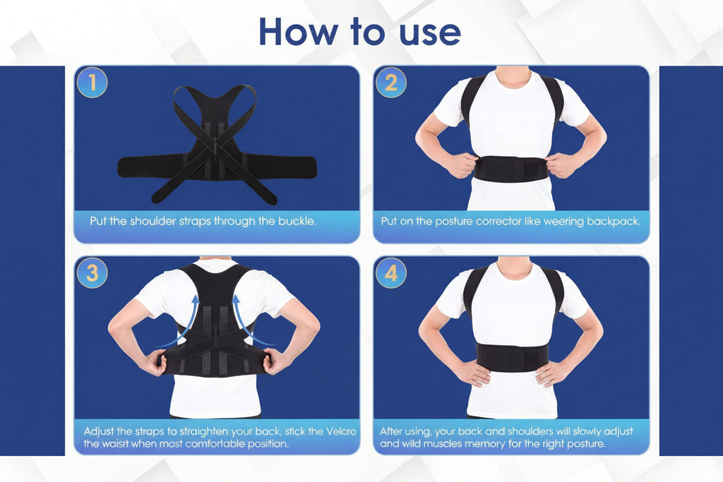 Posture Corrector Shoulder Belt